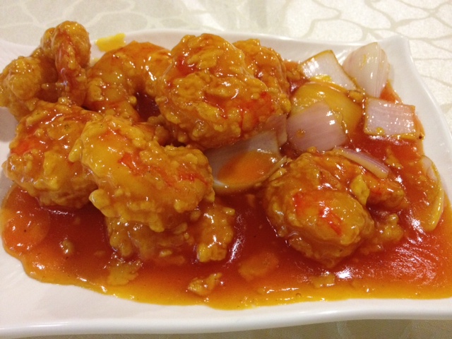 Chinese Restaurant Malta Sweet & Sour Prawns